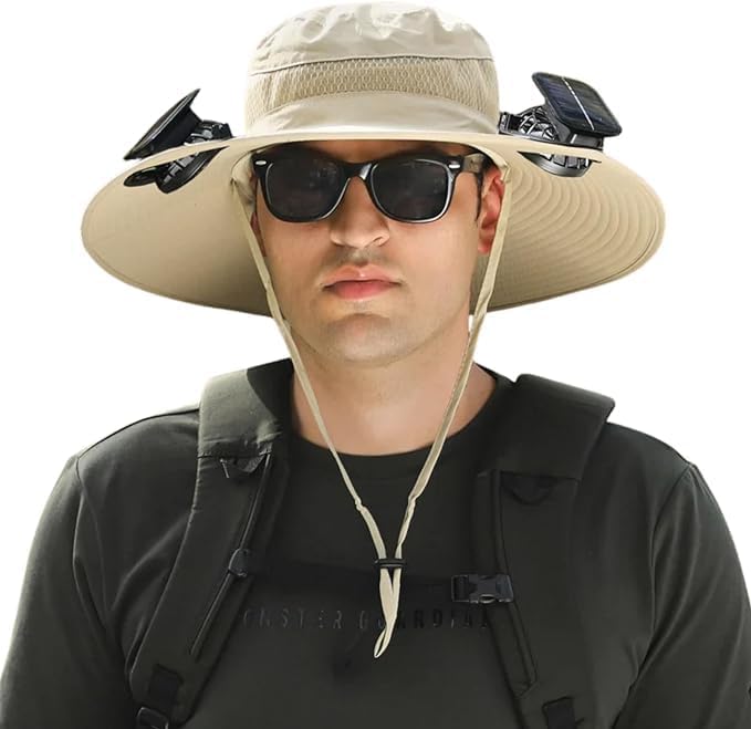 ProCap™ 2025 New Solar-Powered Cooling Breeze Sun Hat - VIP