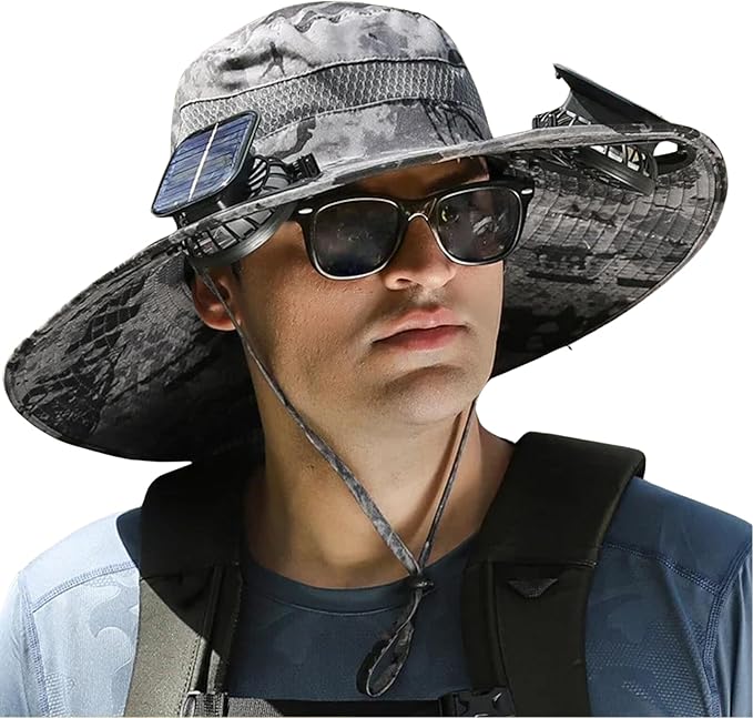ProCap™ 2025 New Solar-Powered Cooling Breeze Sun Hat - VIP