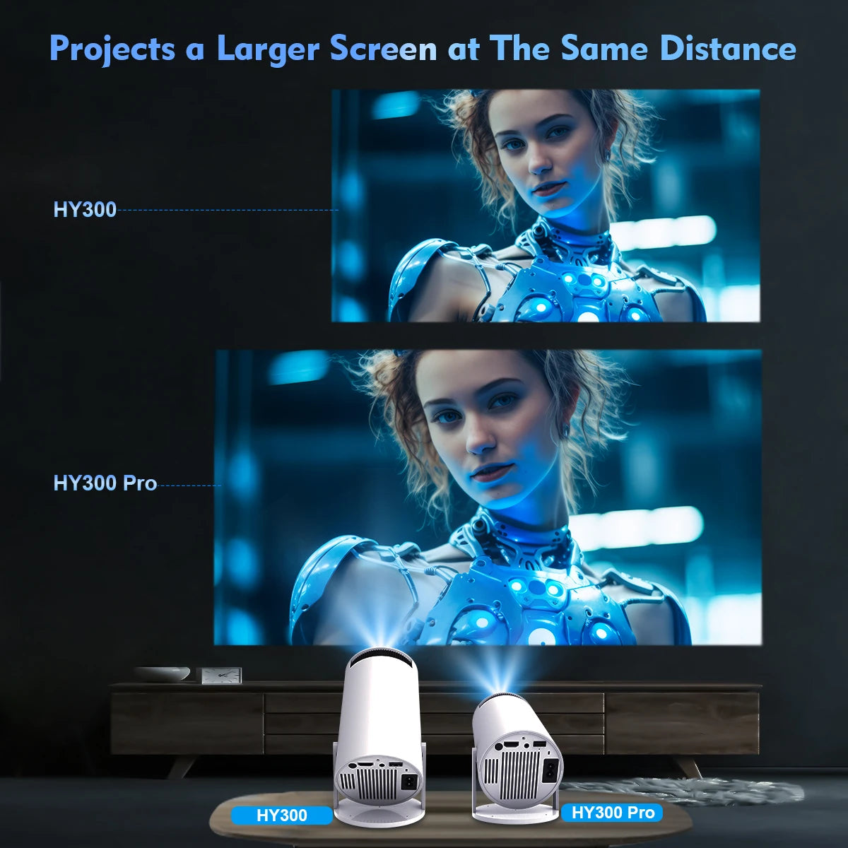 MAGCUBIC HY300 Pro 4K - The Anywhere Super Projector - VIP