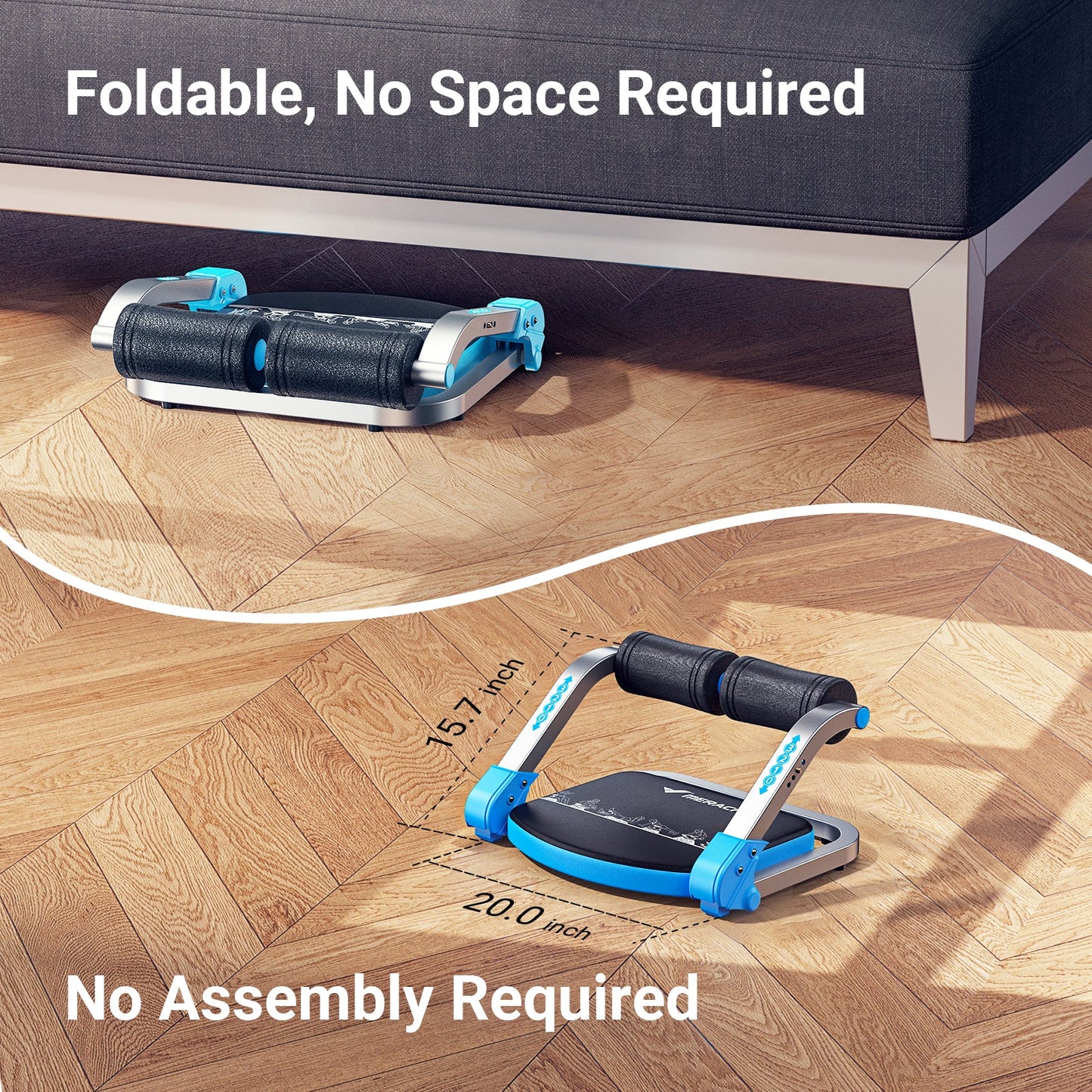 Foldable Ab Fitness Trainer - VIP