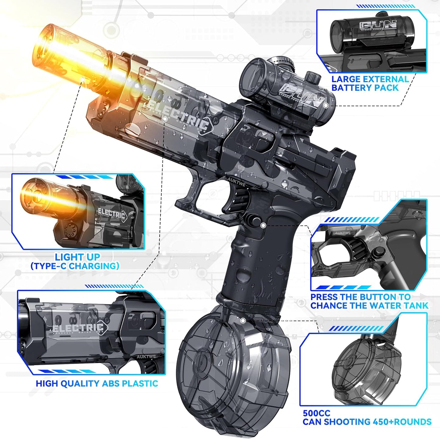 Glow-Up Water Blaster - VIP