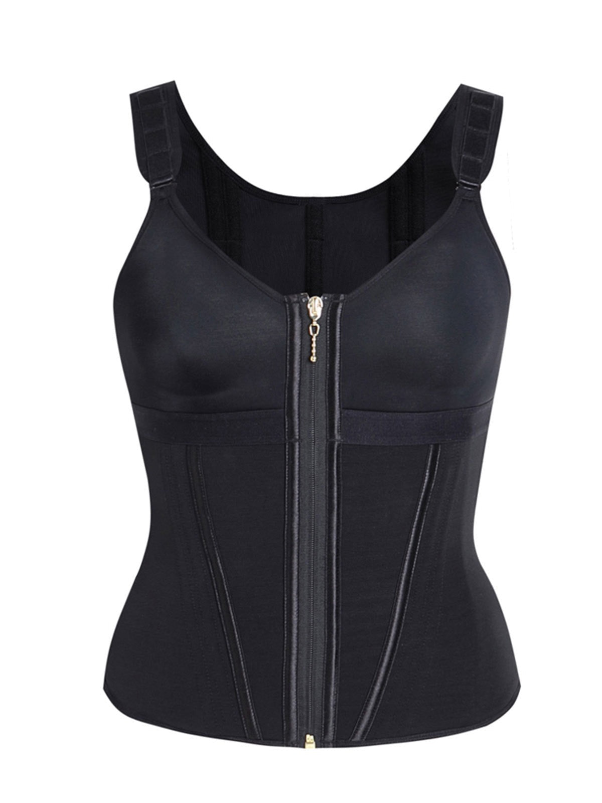 Women's ShapeFit Zip Corset Vest - VIP