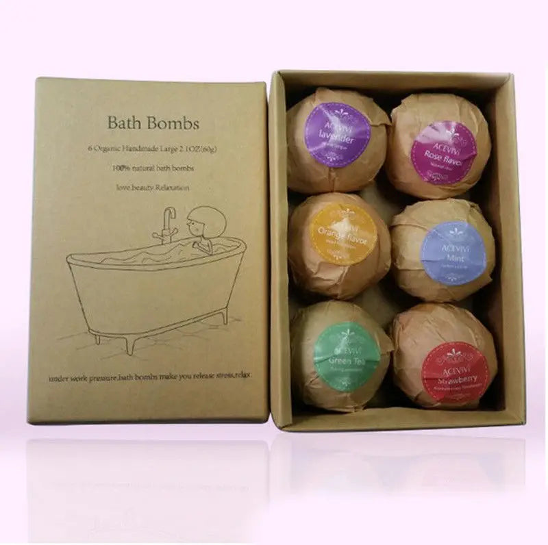 Relaxing Spa Bath Bomb Set - VIP