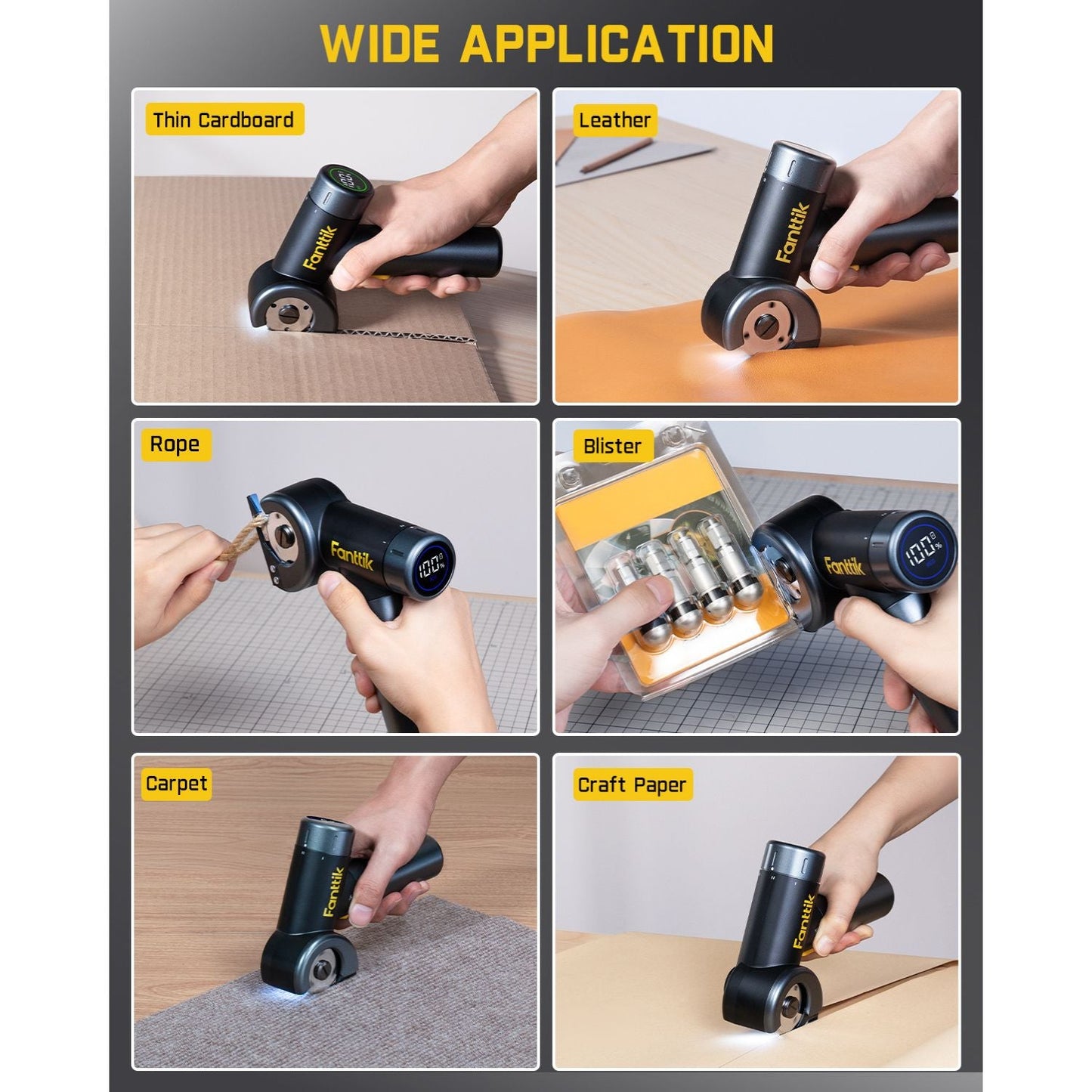 Fanttik C8 Nano Cordless Electric Scissors - VIP