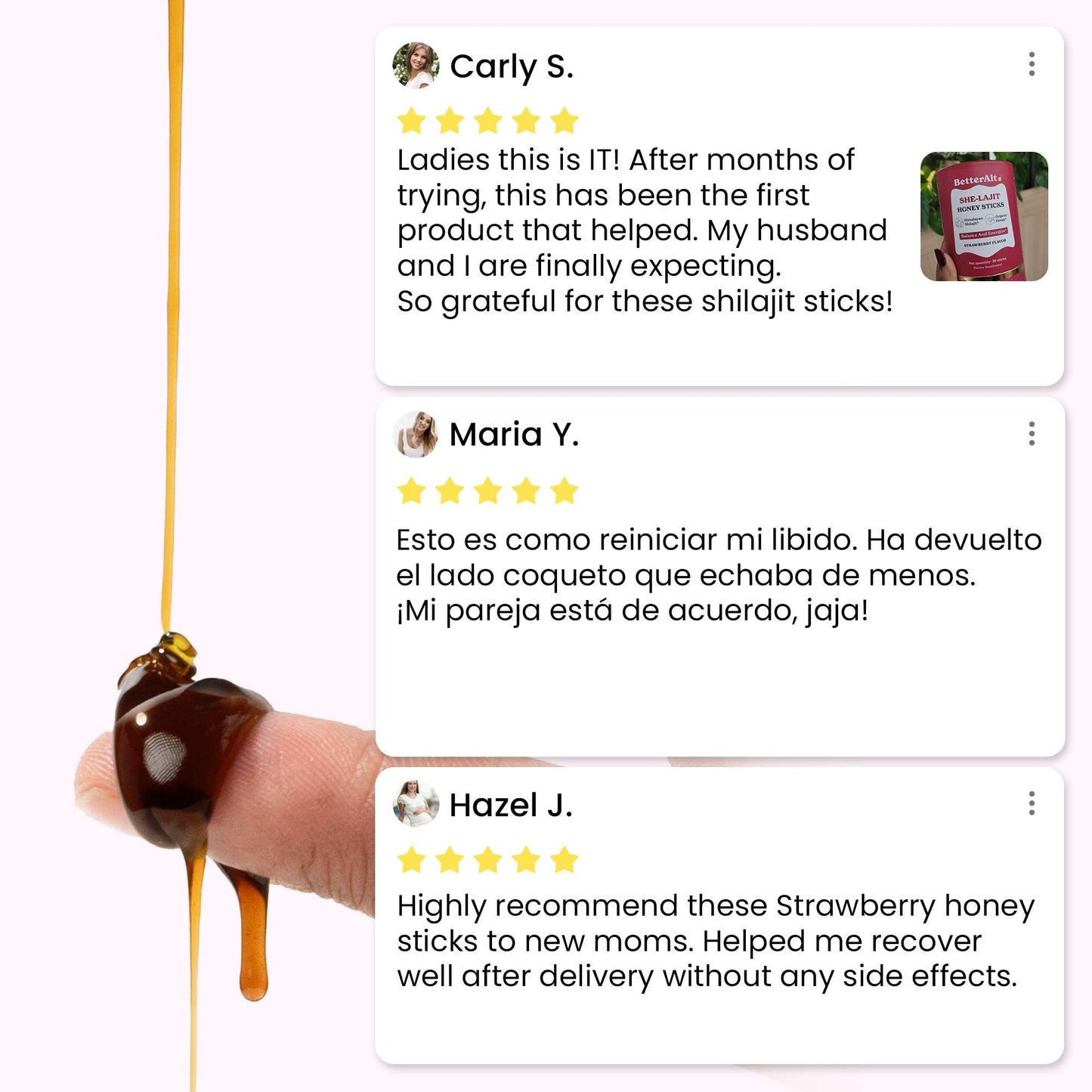 ✅ Authorized Reseller - BetterAlt® SHE-Lajit Honey Sticks - VIP