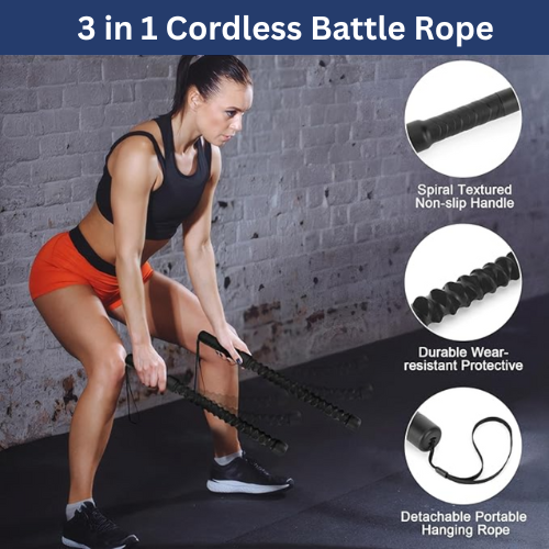 MaxRope™ Portable Cordless Power Ropes - VIP