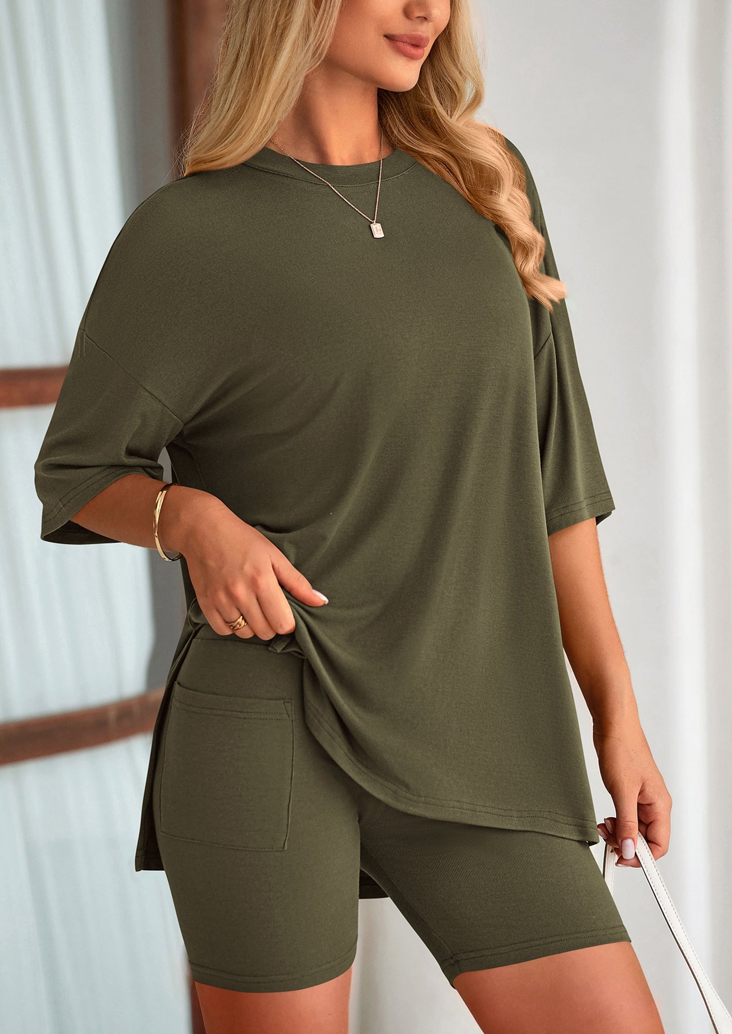 Women's Two Piece Ultra Comfy Summer Lounge Set - VIP