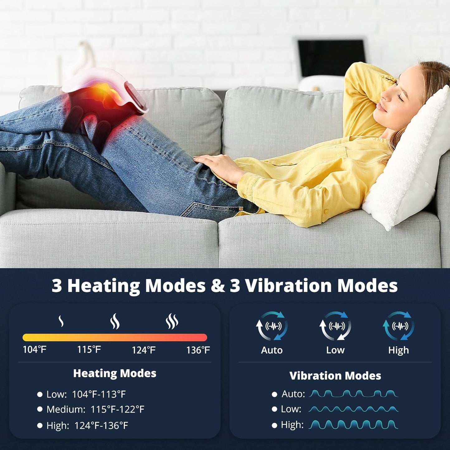 Ultimate Knee Comfort and Pain Relief Massager - VIP