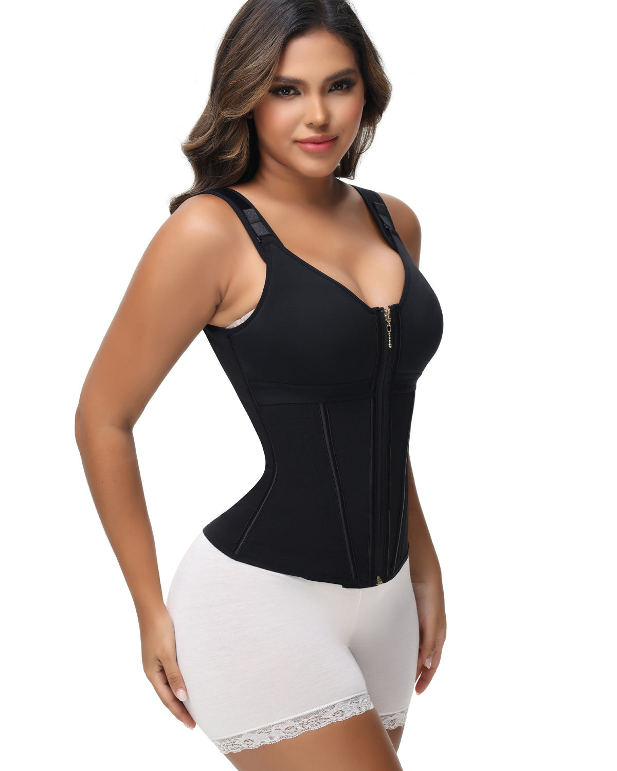 Women's ShapeFit Zip Corset Vest - VIP