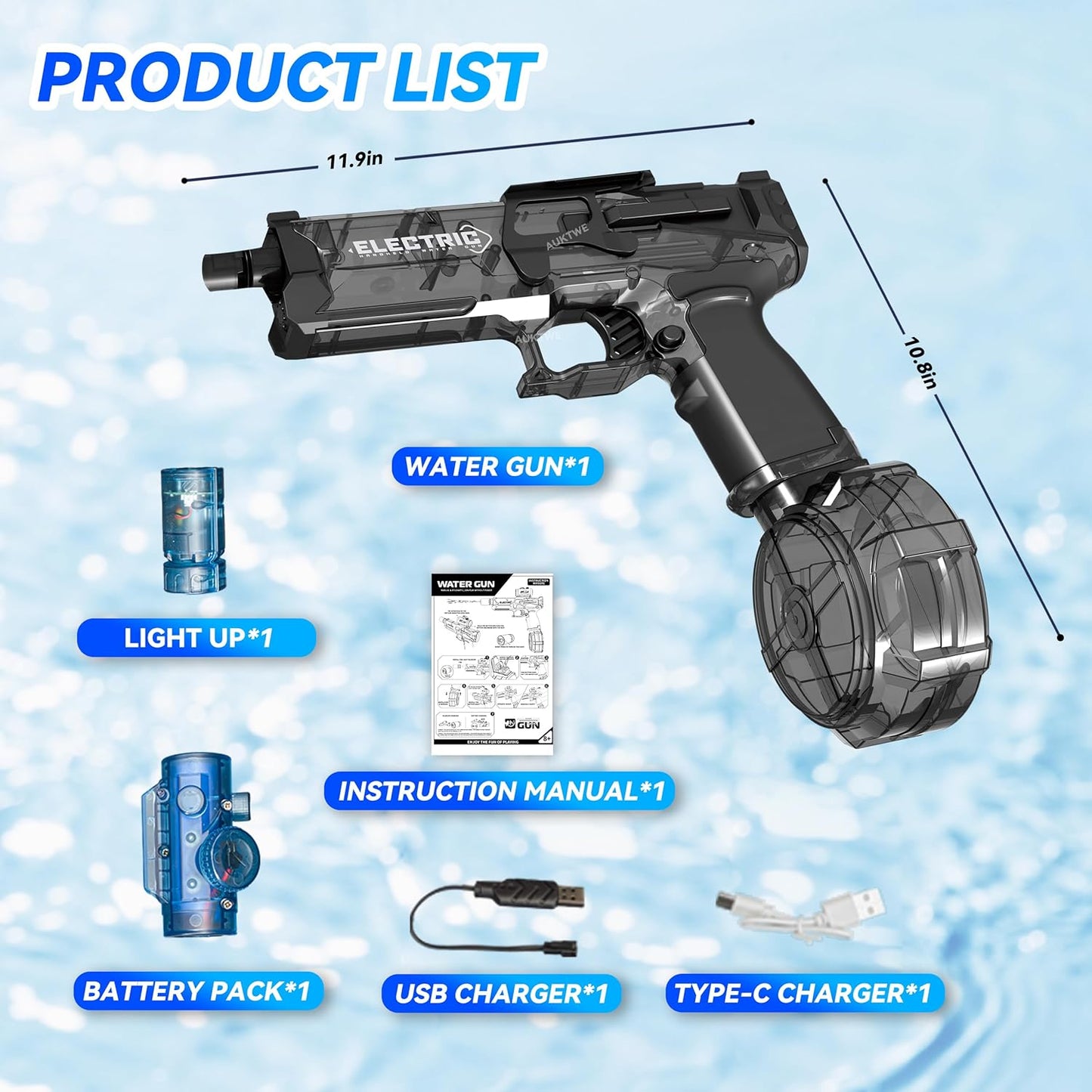 Glow-Up Water Blaster - VIP