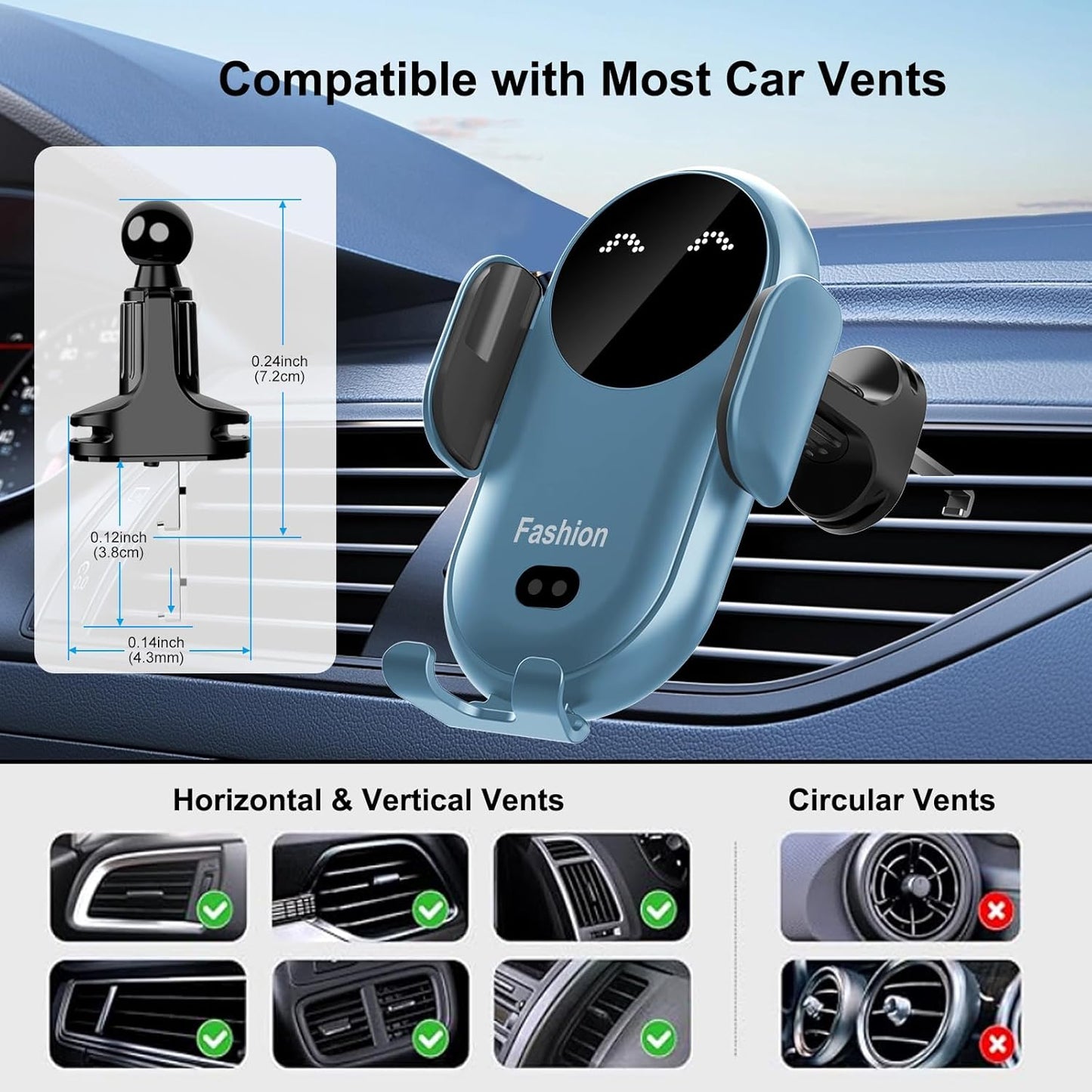 Smiley™ Robot Car Phone Mount - VIP