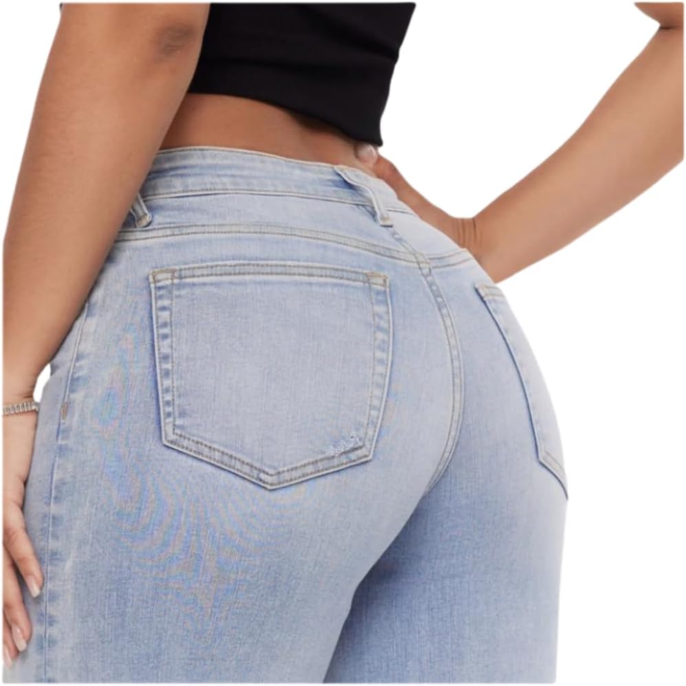ONESO Mid-low Rise Stretchy Baggy Jeans - VIP