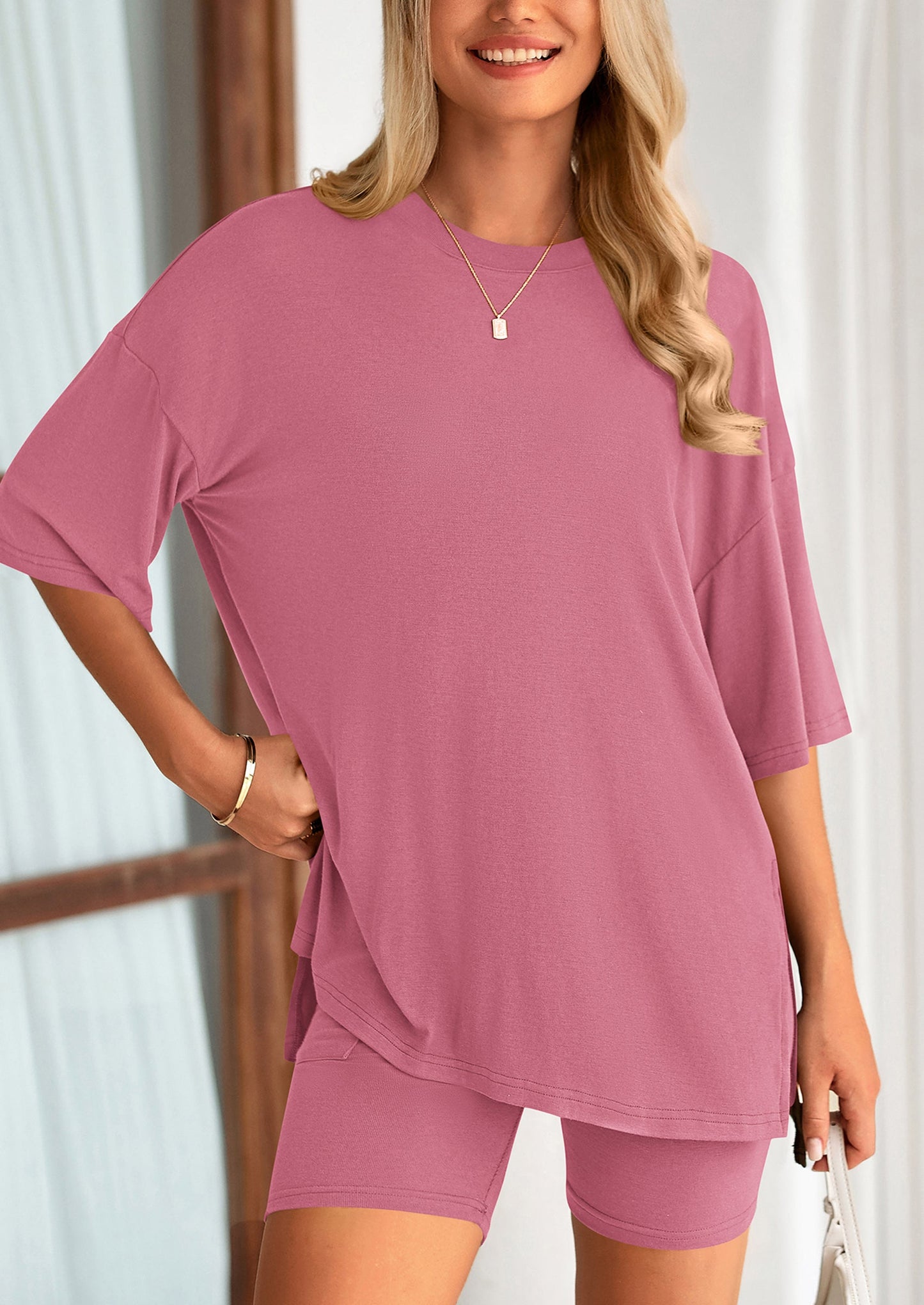 Women's Two Piece Ultra Comfy Summer Lounge Set - VIP