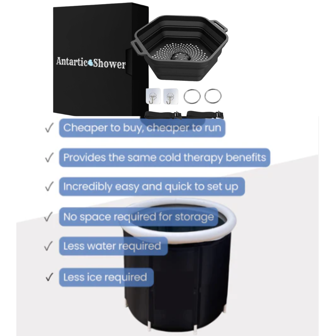 Antartic Shower – Daily Cold Shower Accessory with Easy Mount & Universal Fit - VIP