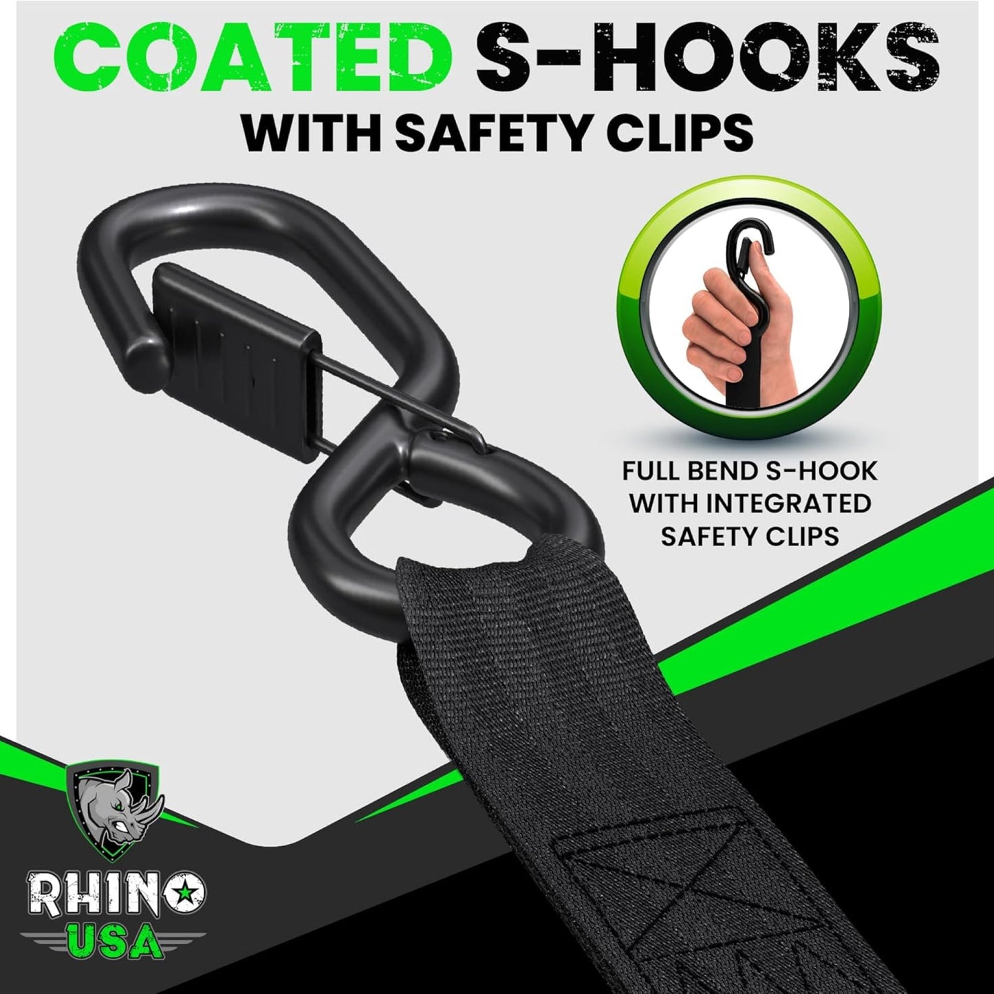 Titan Retracta–Strap 2″×10′ | Retractable Ratchet Straps - VIP