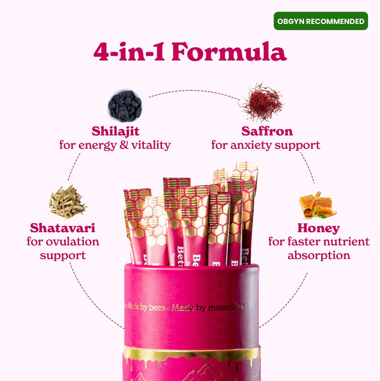 ✅ Authorized Reseller - BetterAlt® SHE-Lajit Honey Sticks - VIP