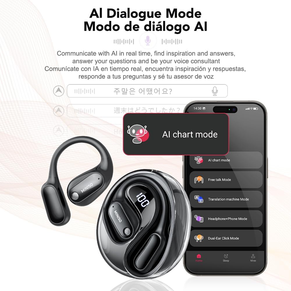 MINISO® MS190 PRO Earbuds – Instant Translations - VIP