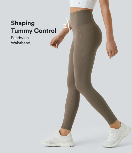 Lynari UltraSculpt™ High Waisted Tummy Control Pocket Shaping Training Leggings - VIP