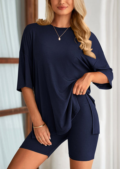 Women's Two Piece Ultra Comfy Summer Lounge Set - VIP