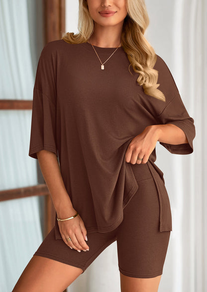 Women's Two Piece Ultra Comfy Summer Lounge Set - VIP