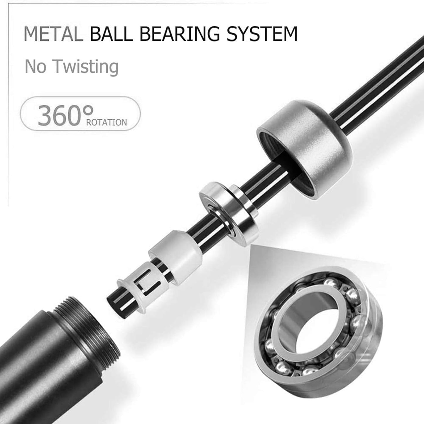 Barbarian™ Weighted Power Rope With Ball Bearings