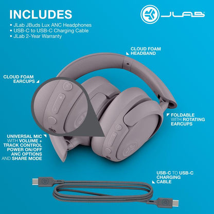 JLAB JBuds LUX ANC - Noise-Canceling Headphones - VIP