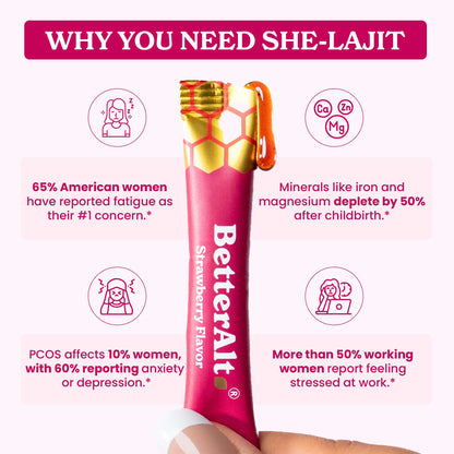 ✅ Authorized Reseller - BetterAlt® SHE-Lajit Honey Sticks - VIP