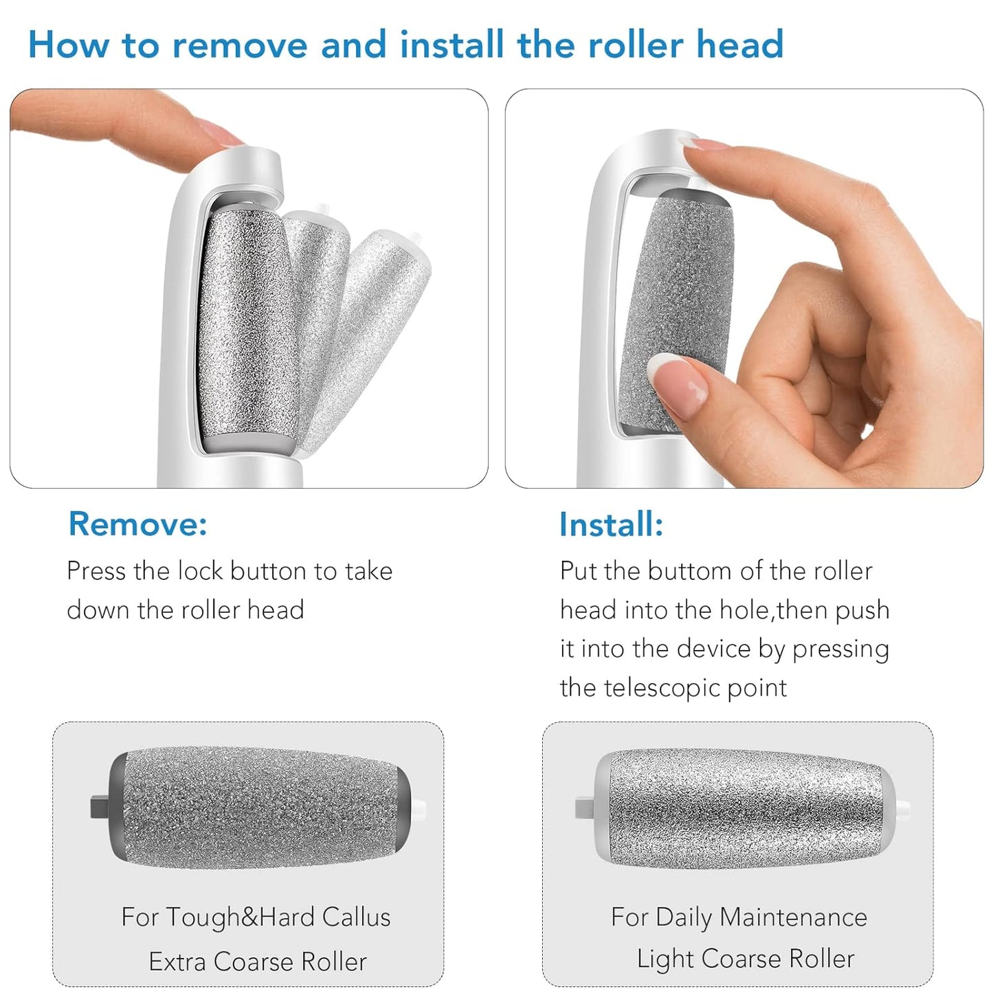 SmoothMagic™ Portable Electric Feet Callus Remover - VIP