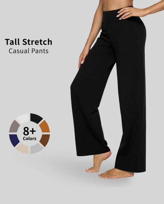 Comfort Fit High-Waist Pants - VIP