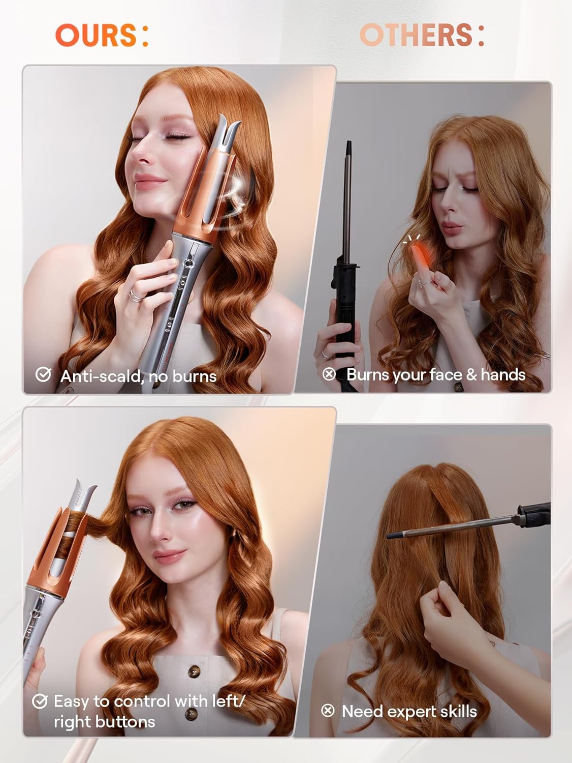 SHEGLAM Hair Instant Glam Curl Wand - VIP