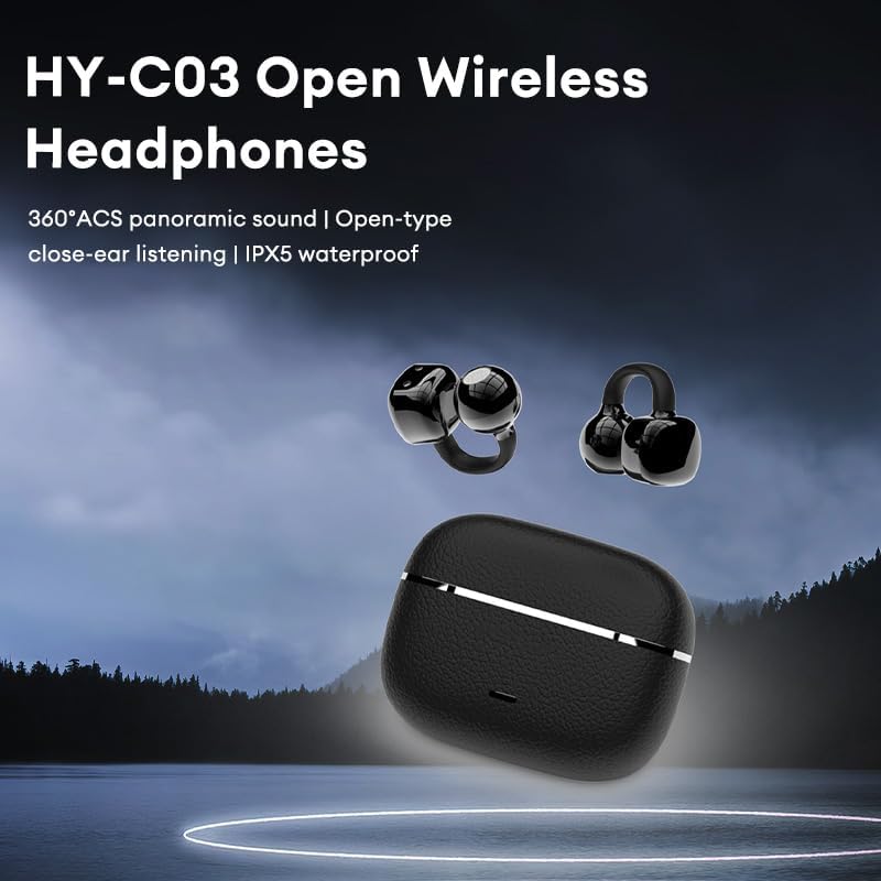 HYUNDAI® C03 Clip-On Earbuds – 360° Panoramic Sound - VIP