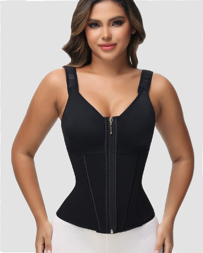 Women's ShapeFit Zip Corset Vest - VIP