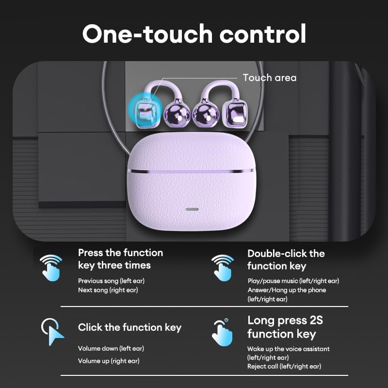 HYUNDAI® C03 Clip-On Earbuds – 360° Panoramic Sound - VIP