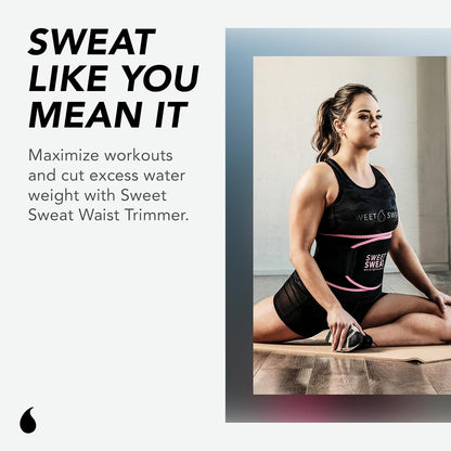 Ultimate Sweat Boost Belt | Premium Sweat Enhancing Fitness Belt for Women & Men - 5 Adjustable Sizes - VIP