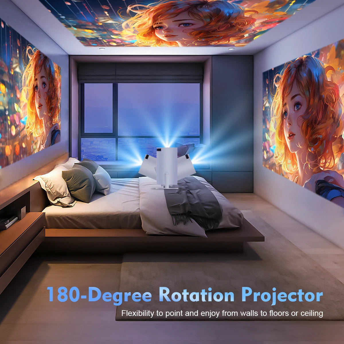 MAGCUBIC HY300 Pro 4K - The Anywhere Super Projector - VIP
