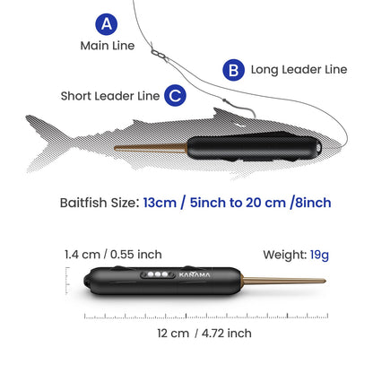 Kanama Smart Bait Mini – Catch More Fish, Faster: Sonic-Triggered Smart Bait for Pro Anglers - VIP