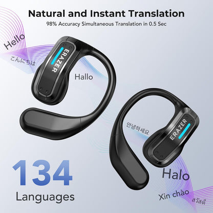 ERAZER X8 AI Translator Earbuds – 40 Hrs Battery - VIP