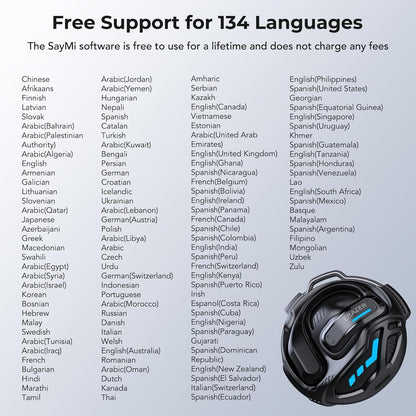 ERAZER X8 AI Translator Earbuds – 40 Hrs Battery - VIP