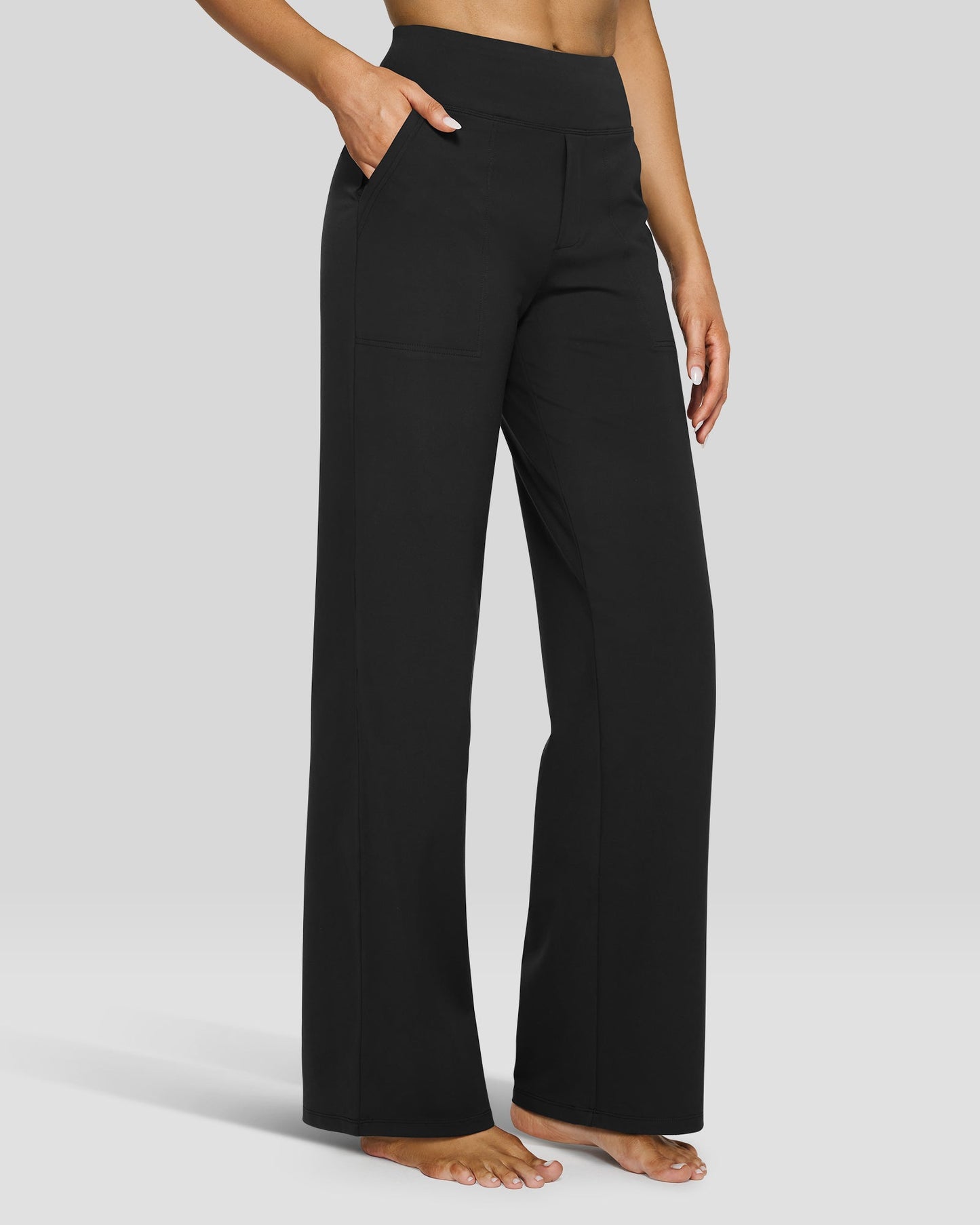 Comfort Fit High-Waist Pants - VIP