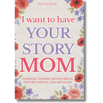 I Want to Have Your Story – Personalized Storytelling Book with Guided Prompts for Parents & Grandparents - VIP