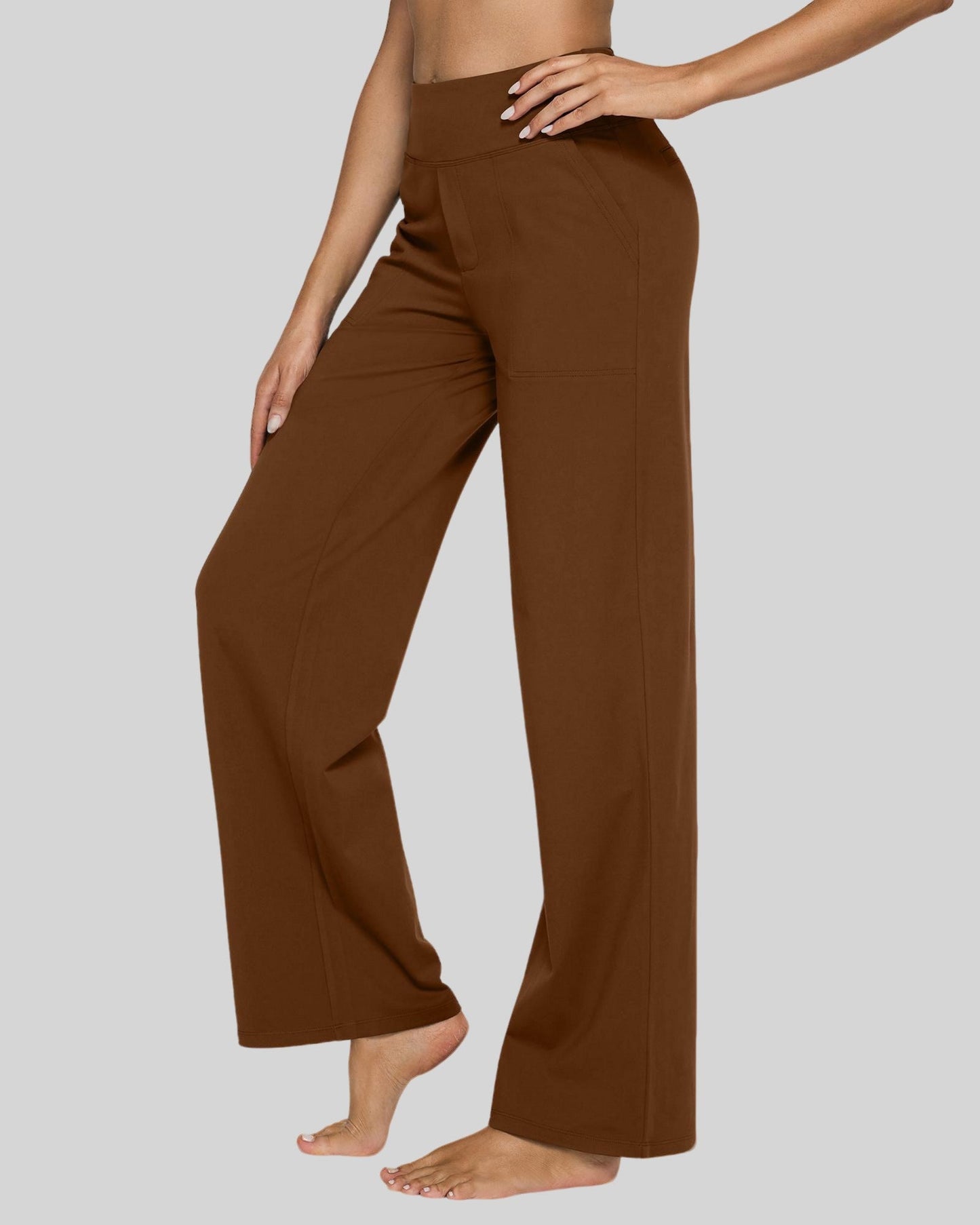 Comfort Fit High-Waist Pants - VIP