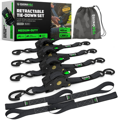Titan Retracta–Strap 2″×10′ | Retractable Ratchet Straps - VIP