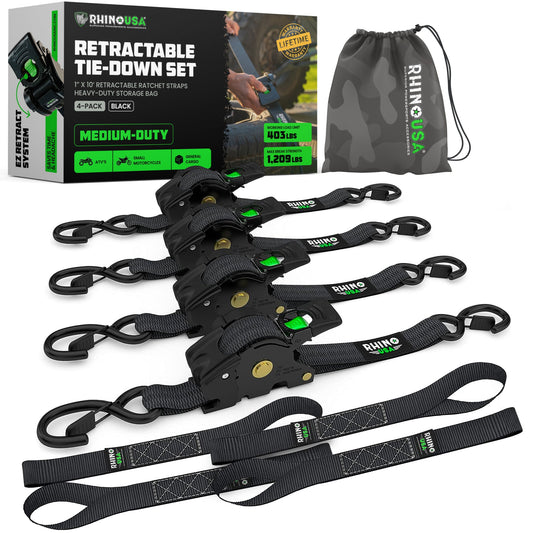 Titan Retracta–Strap 2″×10′ | Retractable Ratchet Straps - VIP