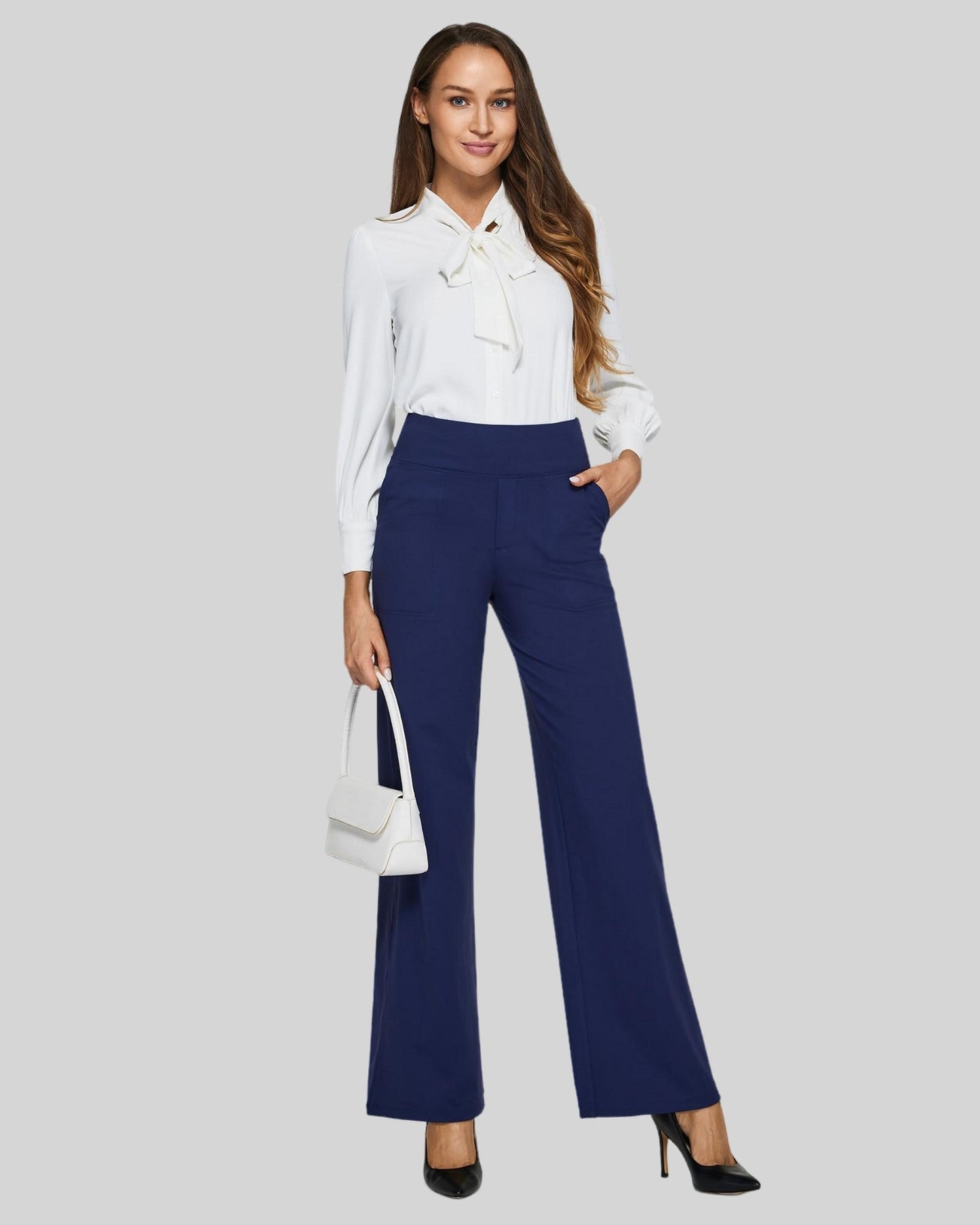 Comfort Fit High-Waist Pants - VIP