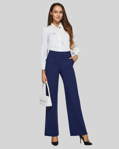 Comfort Fit High-Waist Pants - VIP