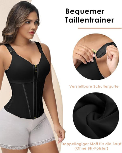 Women's ShapeFit Zip Corset Vest - VIP