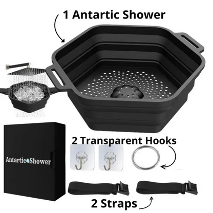 Antartic Shower – Daily Cold Shower Accessory with Easy Mount & Universal Fit - VIP