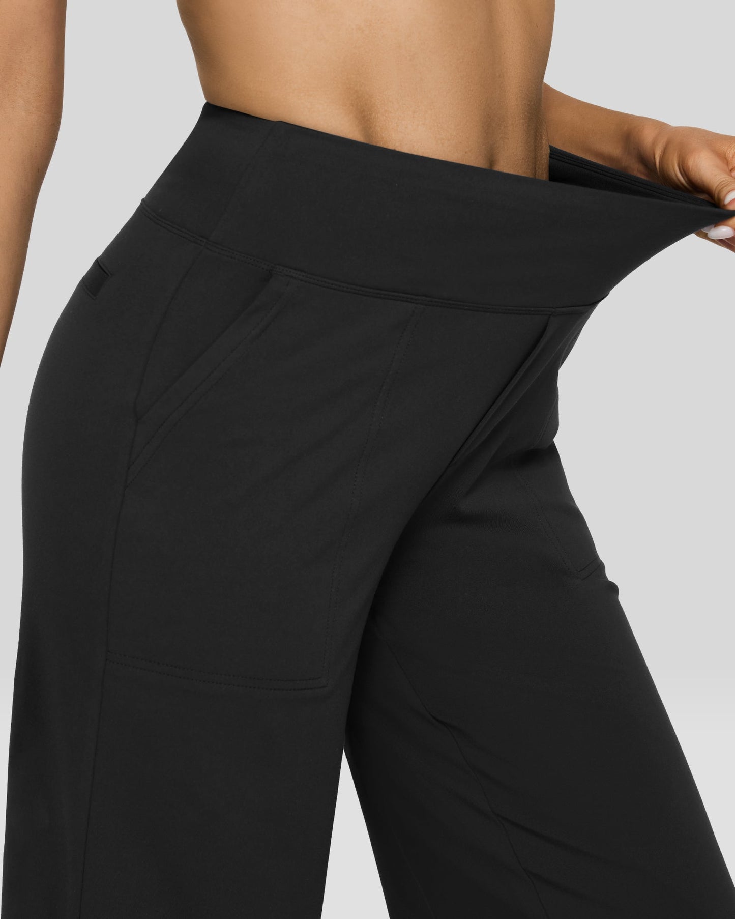 Comfort Fit High-Waist Pants - VIP