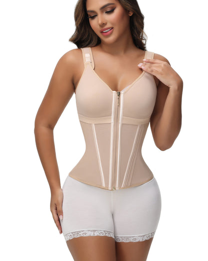 Women's ShapeFit Zip Corset Vest - VIP