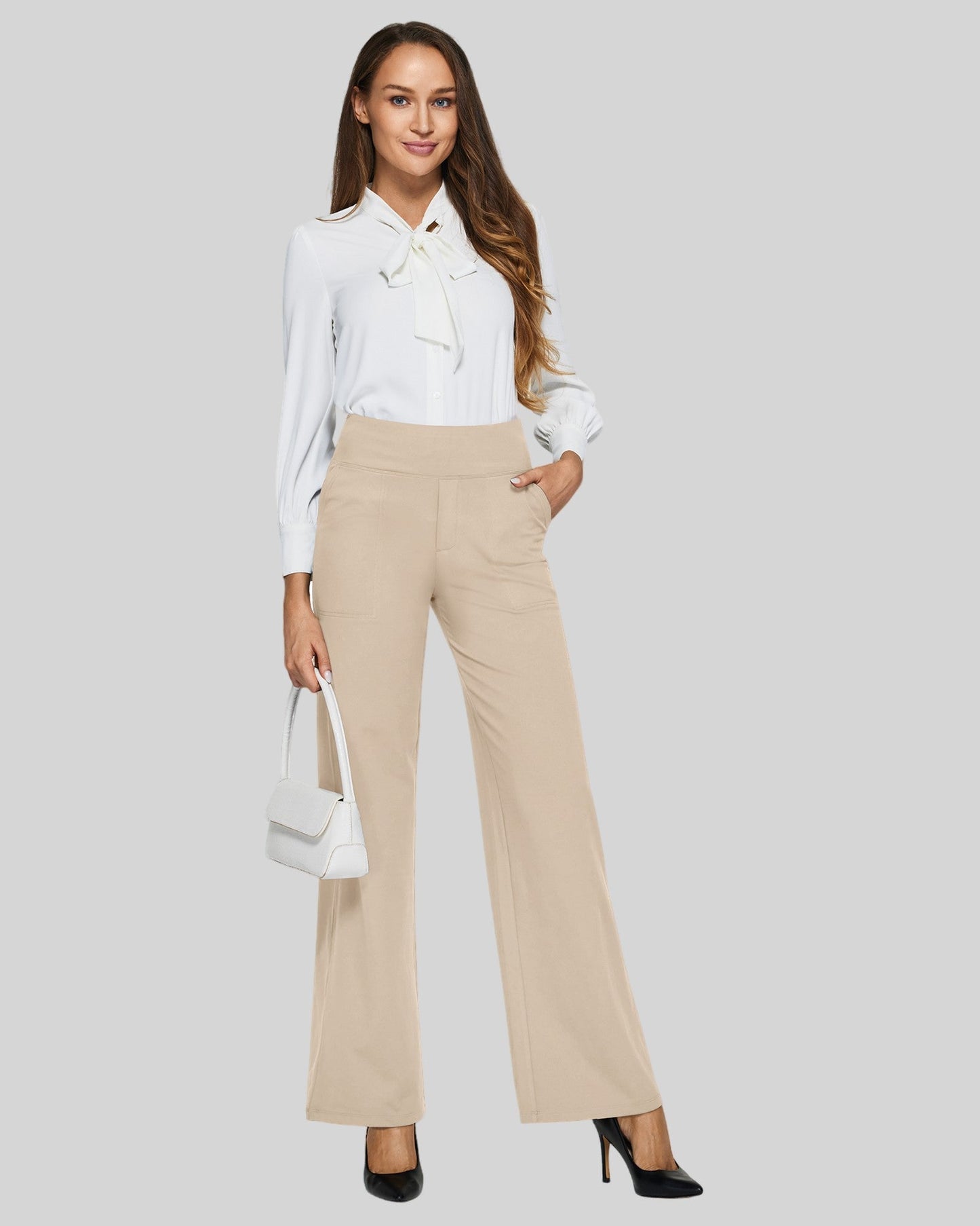 Comfort Fit High-Waist Pants - VIP